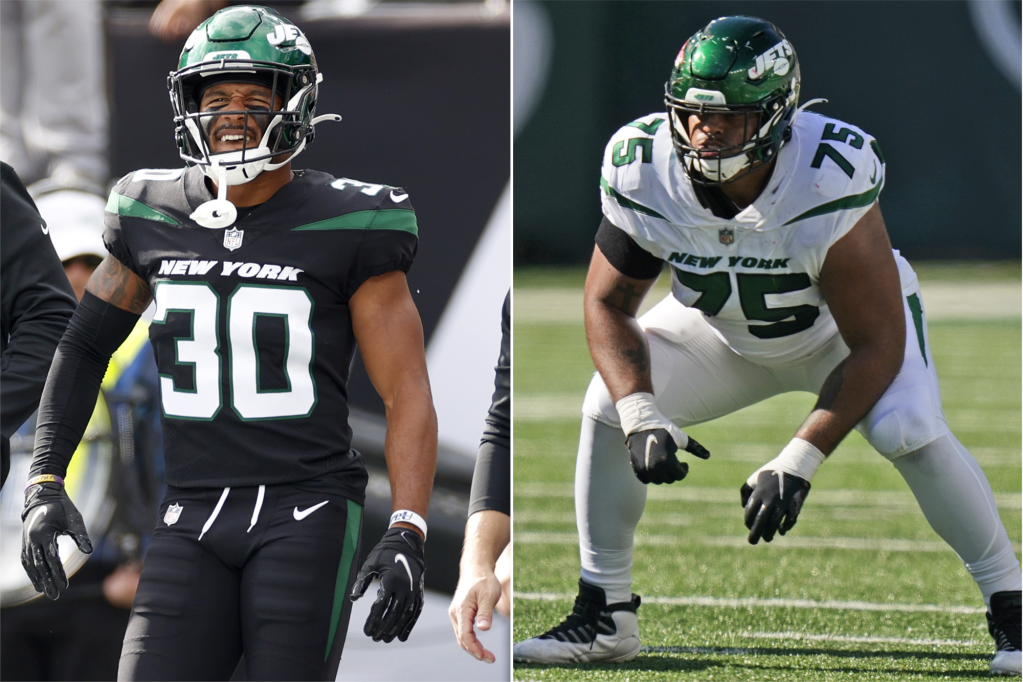 Jets add Michael Carter II, Alijah Vera-Tucker as COVID-19
list hits 13 1