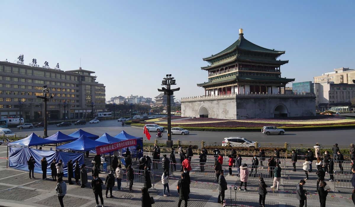 China orders lockdown of up to 13 million people in
Xi'an 1
