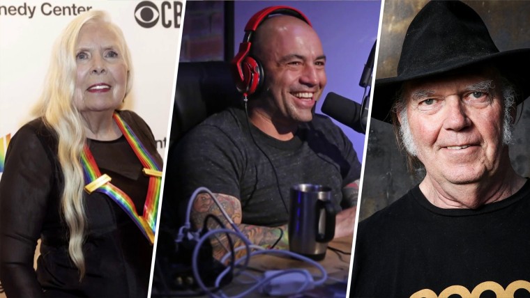 Joe Rogan responds to growing protest over Covid
misinformation on Spotify 1