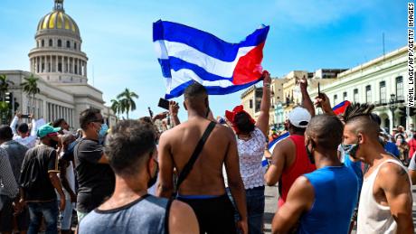 They dared to protest last July. Now these Cubans are facing
years in jail 1