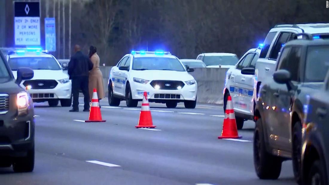9 officers fatally shoot pedestrian after standoff on
interstate in Nashville, police say 1