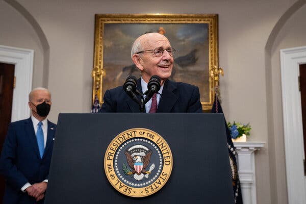 Stephen Breyer, G.D.P., Australian Open: Your Thursday
Evening Briefing 1
