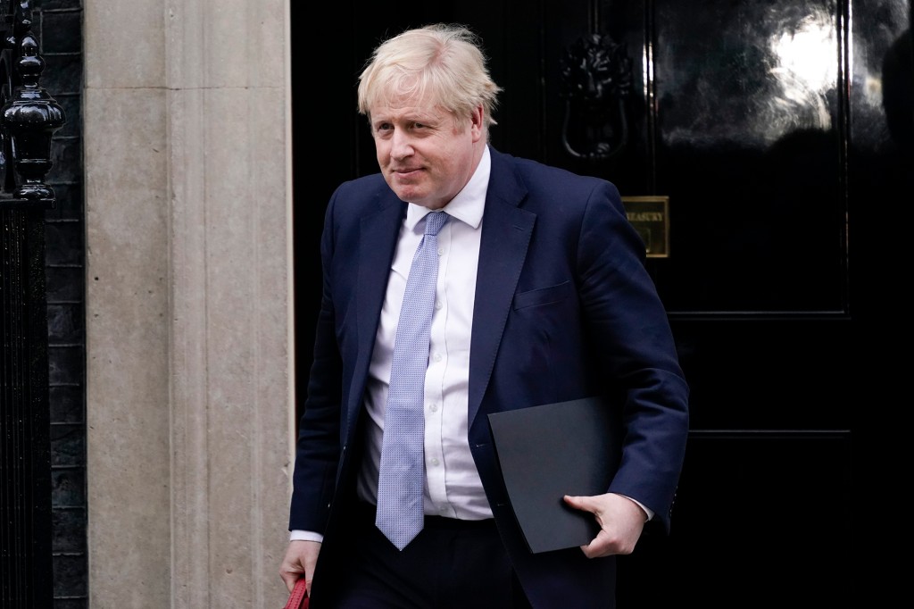 UK PM’s Downing Street lockdown parties show ‘failures of
leadership’: report 1