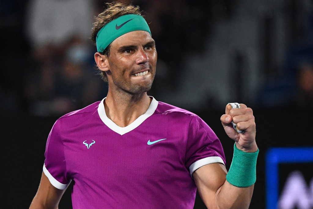 Rafael Nadal soars into Australian Open after gritty
four-set victory 1