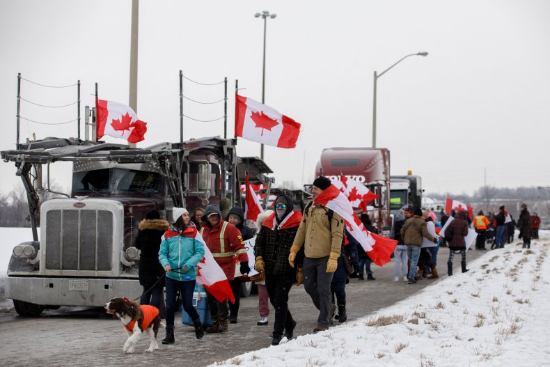 Anti-Vax Trucker Convoy to Shut Down Ottawa in Protest of
Vaccine Mandates 1