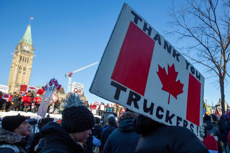 Canadian Trucker Protest Videos Go Viral As 'Truckistan'
Meme Spreads Online 1