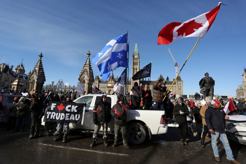 Elon Musk Calls Trudeau Government the Real 'Fringe
Minority' in Trucker Protest 1
