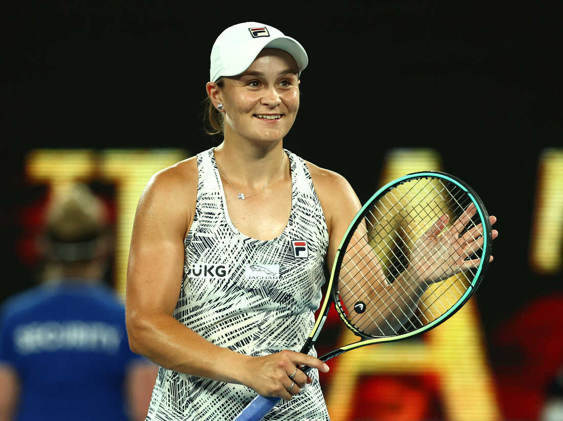 Ash Barty breaks a 42-year drought by reaching the
Australian Open final 1