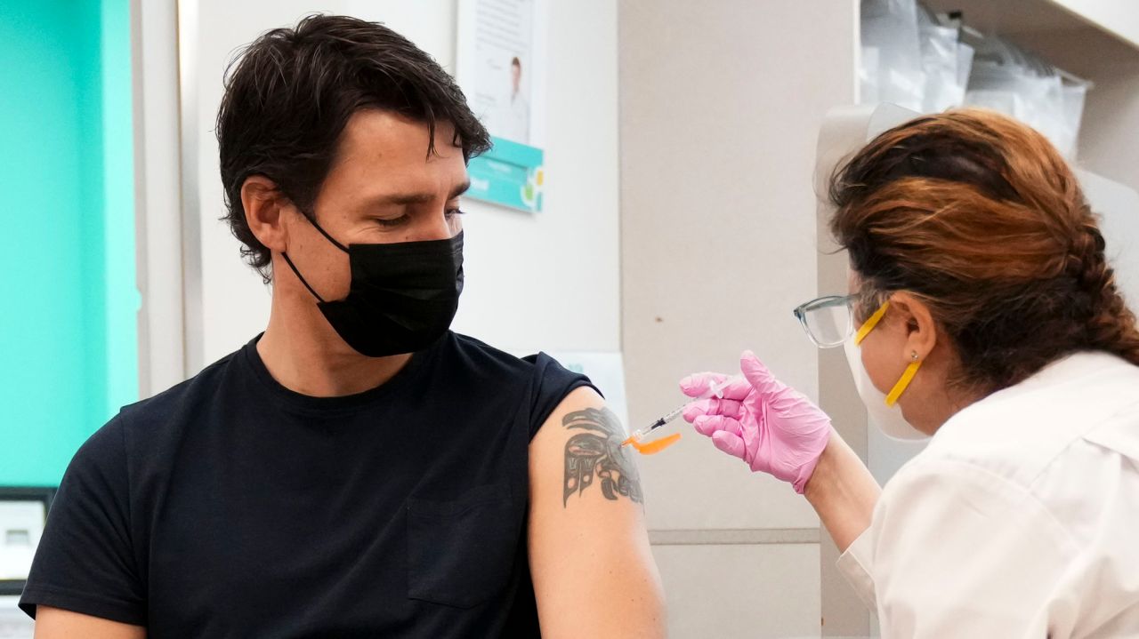 Canadian prime minister Justin Trudeau tests positive for
COVID-19 1