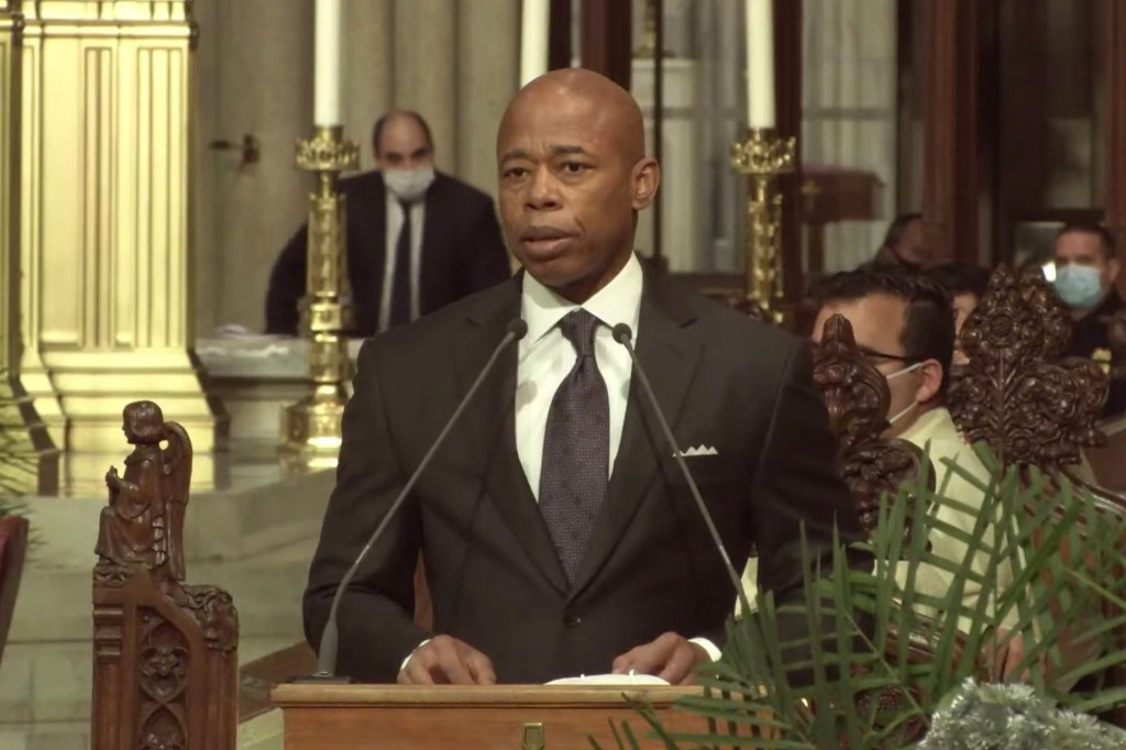 NYPD Commissioner Sewell posthumously promotes Officer Jason
Rivera 1