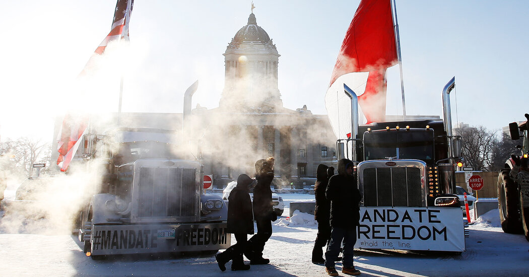 More Canadian Cities Brace For Truck Convoy Protests 1