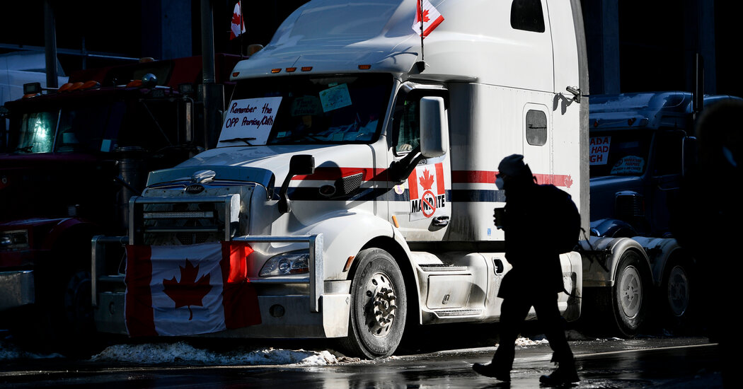 Ottawa Protests Become Rallying Cry for Far-Right and
Anti-Vaccine Groups 1