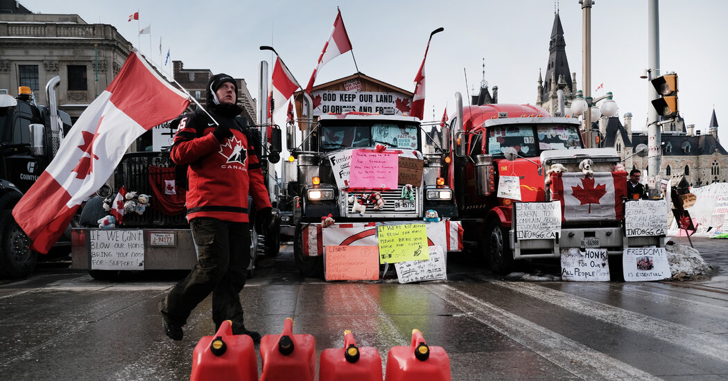 Ottawa Protesters Turn a Quiet Capital Upside Down 1