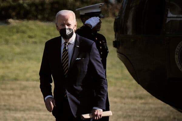 Biden Says Ending Mask Mandates Is ‘Probably
Premature’ 1