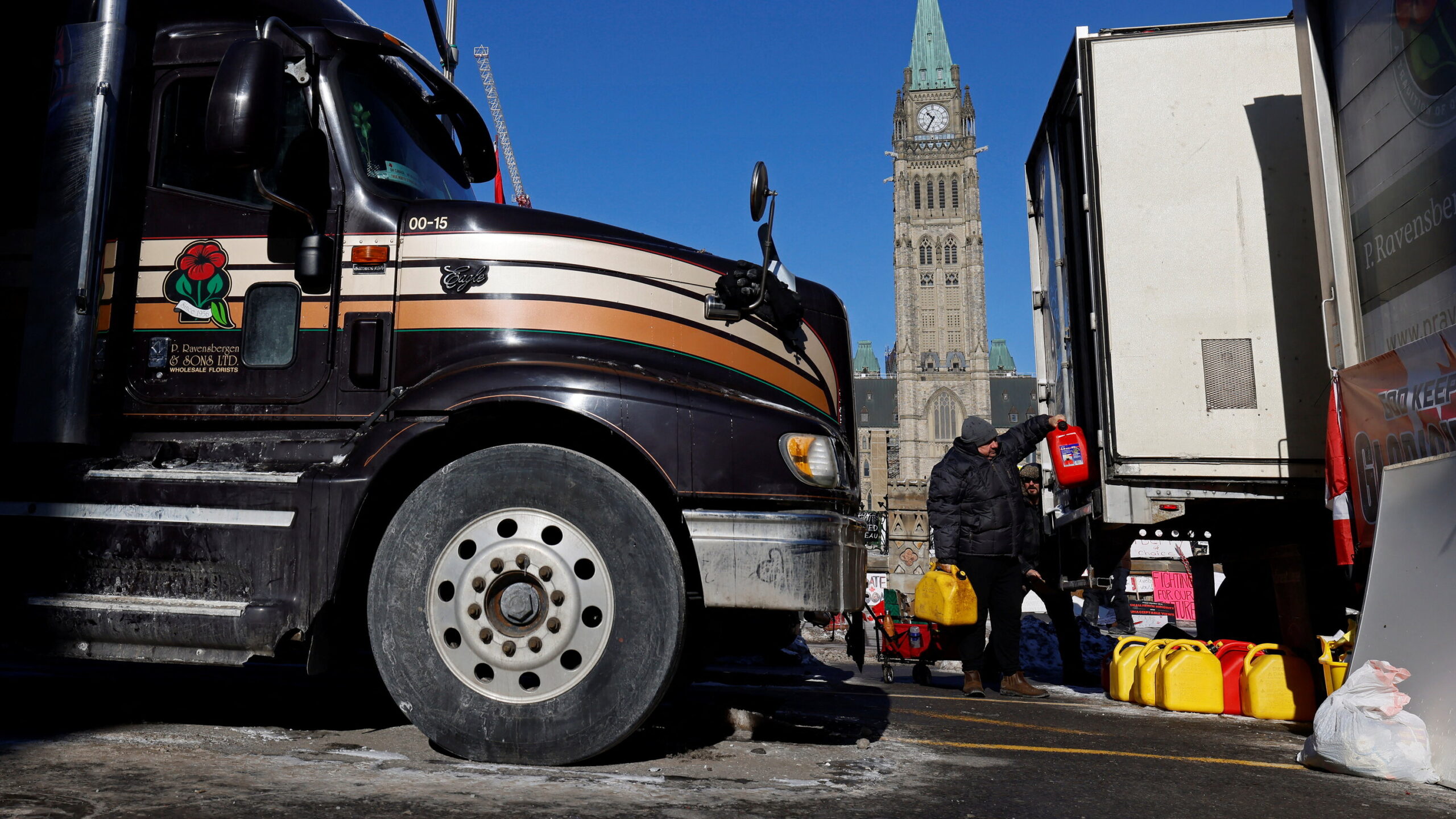 Canada Declares National Emergency to End Trucker
Protests 1