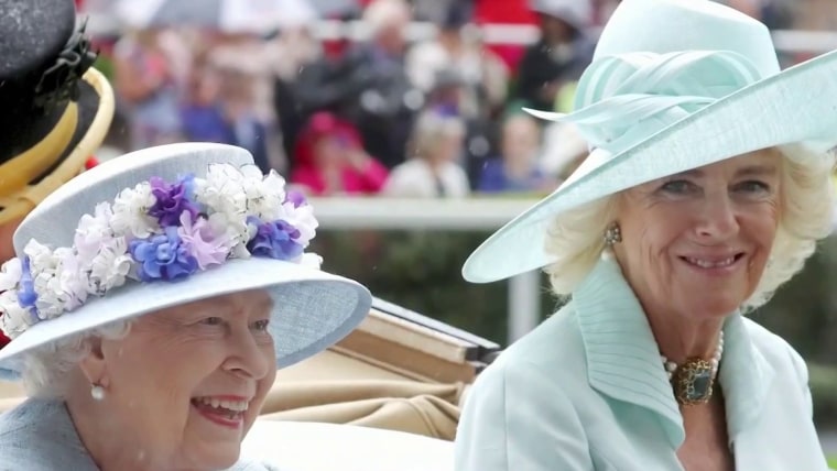 Britain's Queen Elizabeth II tests positive for
Covid-19 1