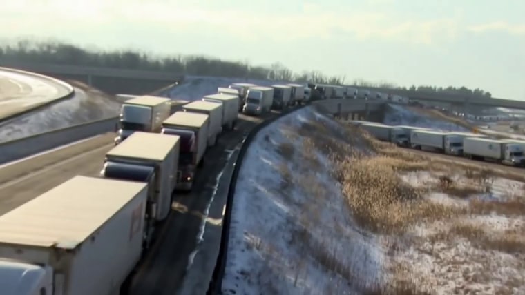 Ontario premier declares emergency, tells truckers to go
home and end protest 1
