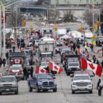 ‘Zero tolerance’: Police arrest protesters blockading
Canada-U.S. bridge 7