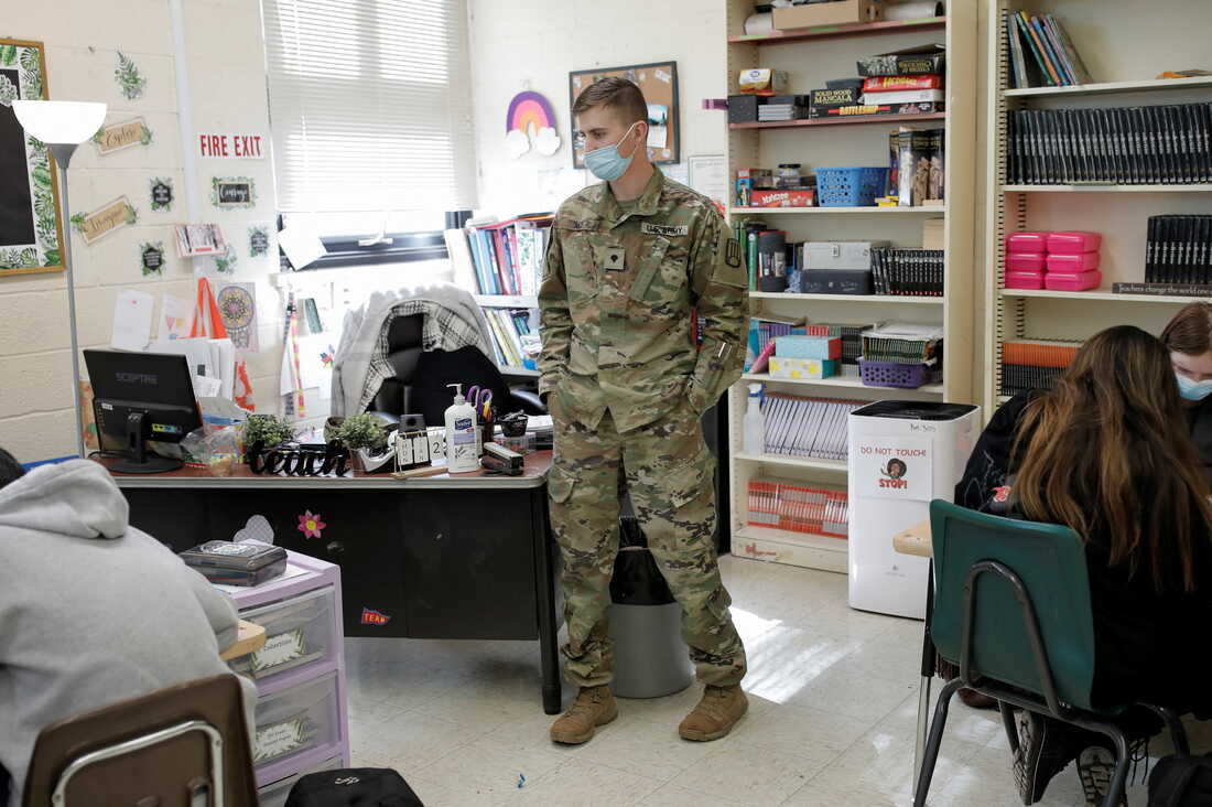 New Mexico asks National Guard to work as substitute
teachers to keep classrooms open 1