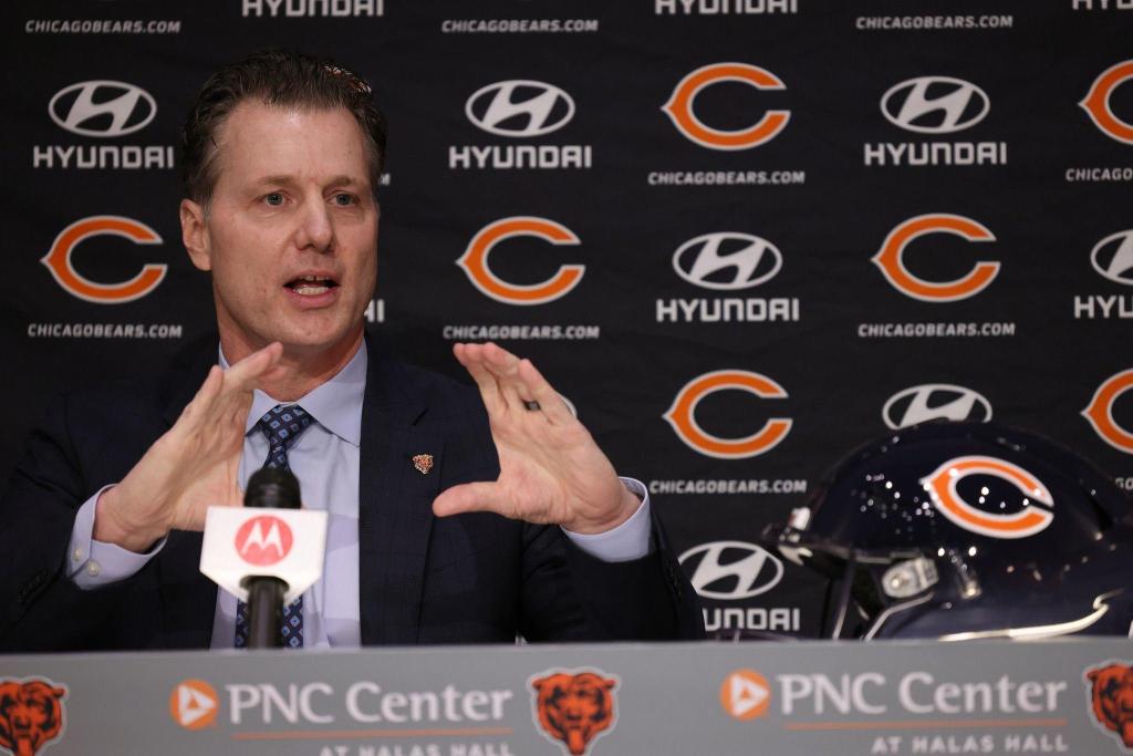 Column: Ryan Poles developed a dogged work ethic and
attention to detail while ascending through the Kansas City Chiefs
front office. Now the 36-year-old Chicago Bears GM is ready to put
those lessons to use. 1