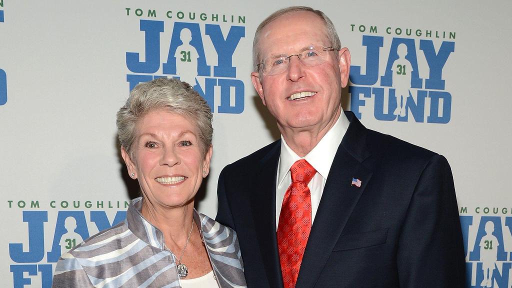 Ex-Giants HC Tom Coughlin opens up about being caregiver for
wife, Judy, in Super Bowl feature 1