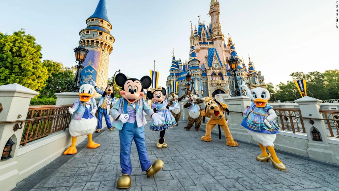 US Disney resorts lift mask requirements for vaccinated
guests 1
