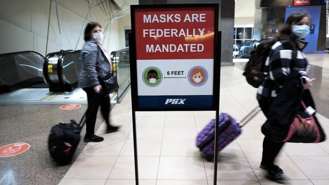 Texas sues Biden administration in longshot bid to overturn
federal mask mandate for public transport 1