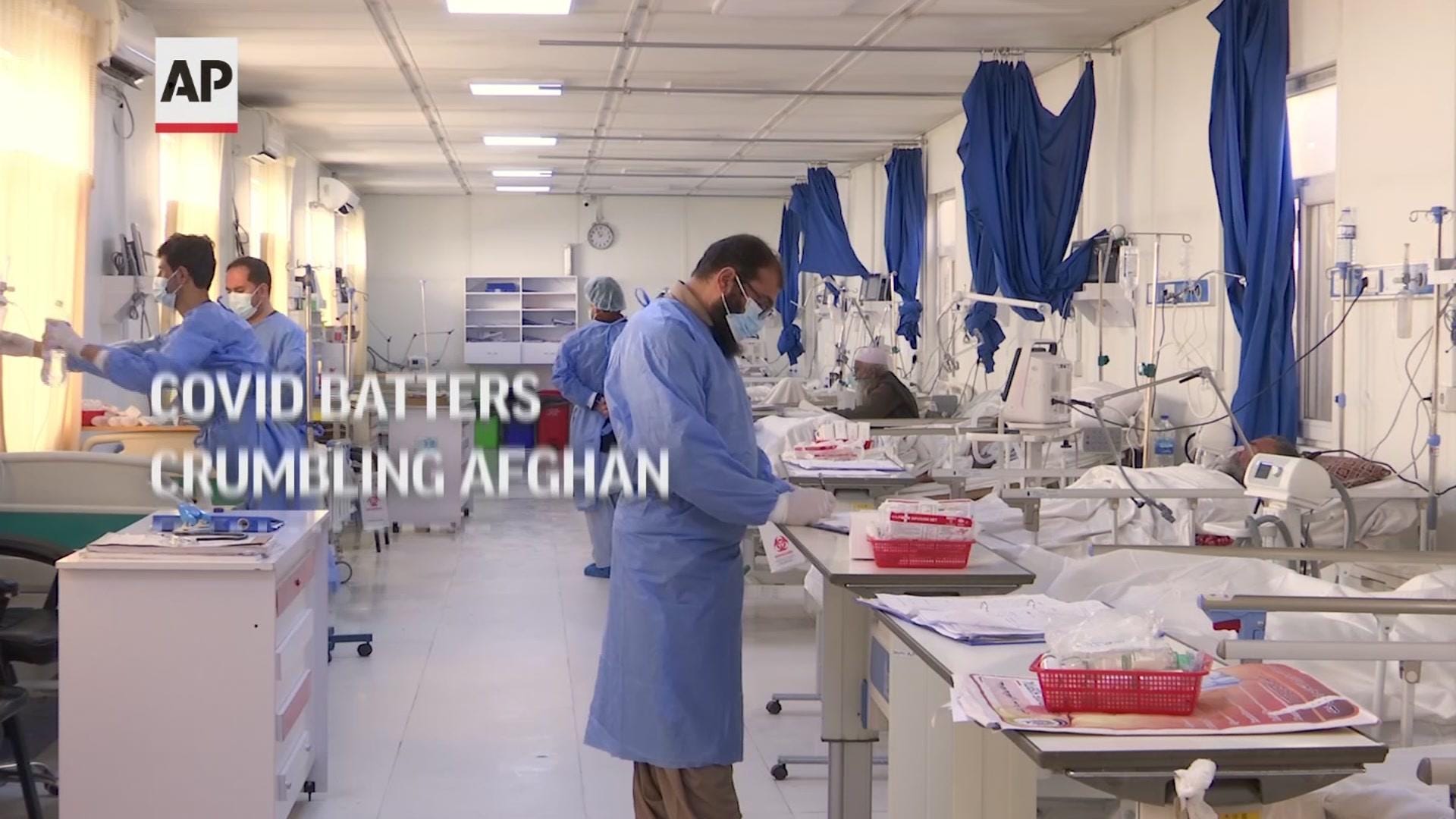COVID-19 batters crumbling Afghan health care 1 COVID-19 batters crumbling Afghan health care 1