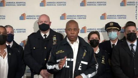 An off-duty officer was shot in the foot, officials said.
He's the second off-duty NYPD officer to be shot in the past
week 1