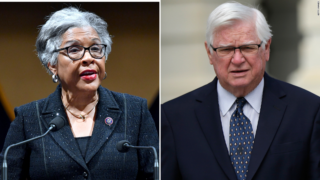 Rep. Joyce Beatty says Rep. Hal Rogers poked her and said
'kiss my a**' after she asked him to put on a mask 1