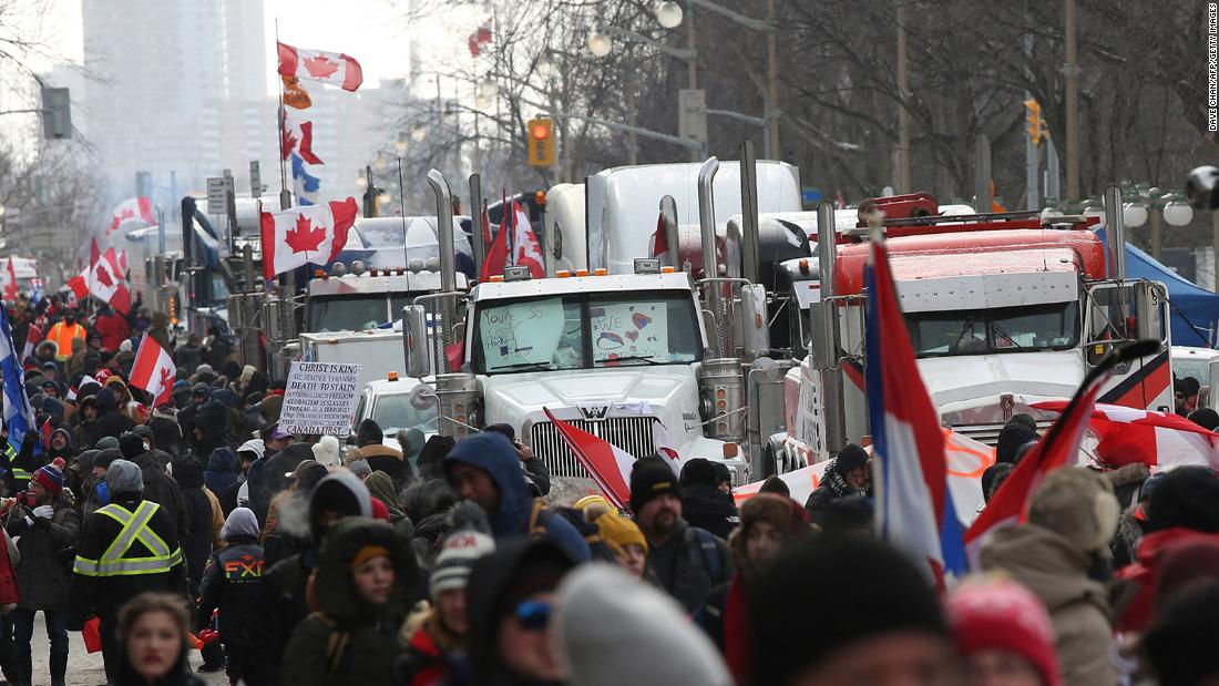 Fact check: Strong majority of Canadians oppose convoy
protests, poll after poll finds 1