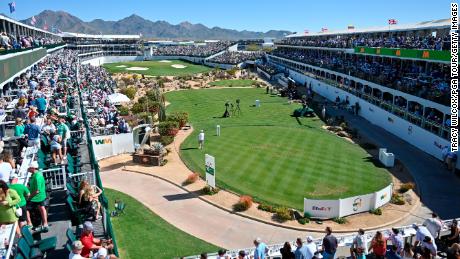 Golfer struck with beer can after hole-in-one at Phoenix
Open 1