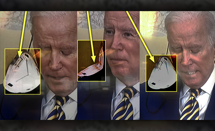 Free Beacon Investigates: What’s That Weird Discharge on Joe
Biden’s Mask? 1