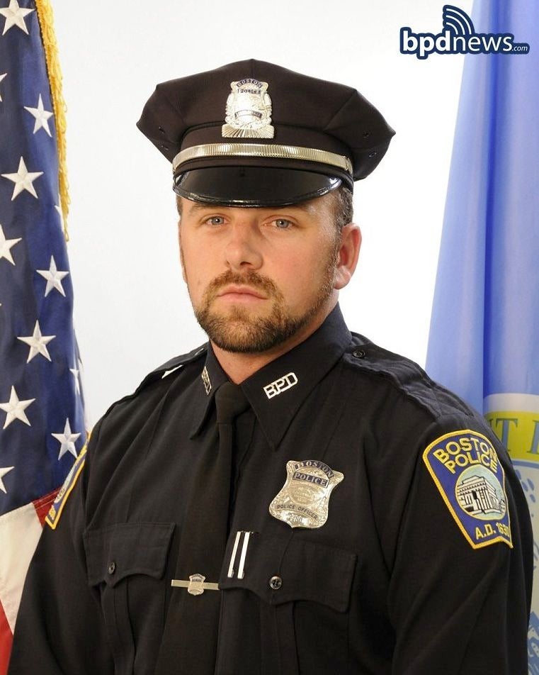 Investigation continues into death of Boston police
officer 1