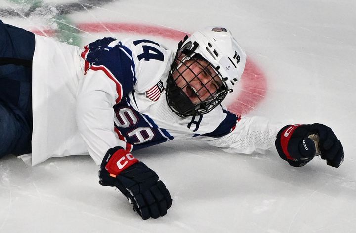 Star’s Injury Mars U.S. Women’s Hockey Victory In Winter
Olympics Opener 1