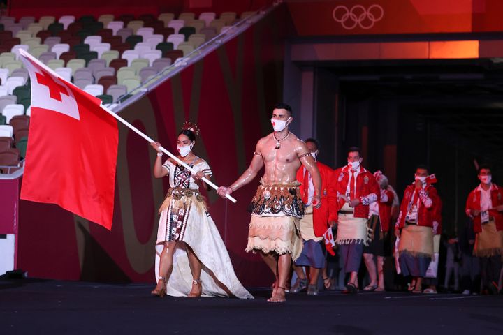 Tonga Flag Bearer Shares Sad News Before Opening
Ceremony 1