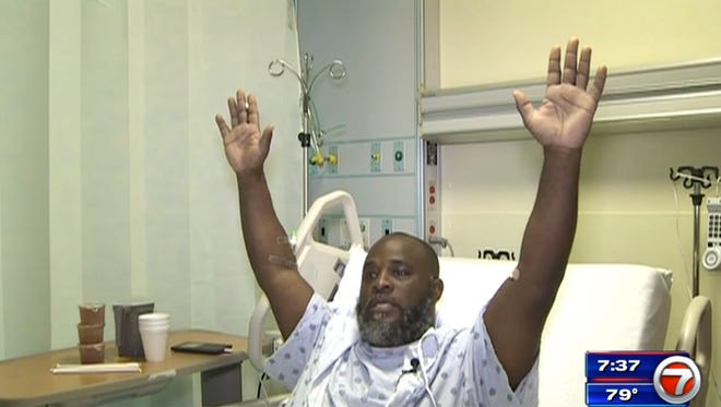 Florida police officer's negligence conviction overturned in
2016 shooting of autistic man's caregiver 1