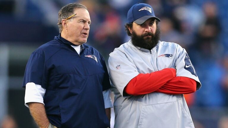 Could Matt Patricia transition to the Patriots’ offensive
coaching staff? 1