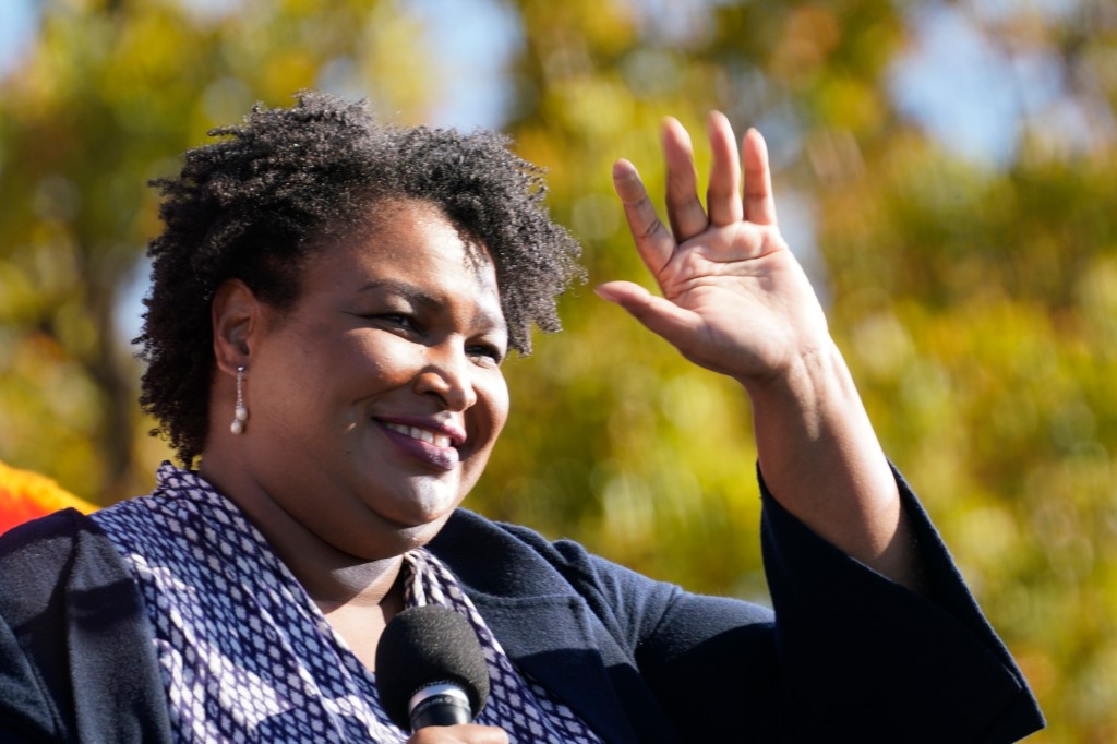 Stacey Abrams’ hypocrisy and her sickening bid to make it
about race reveals the sham of masks in school 1