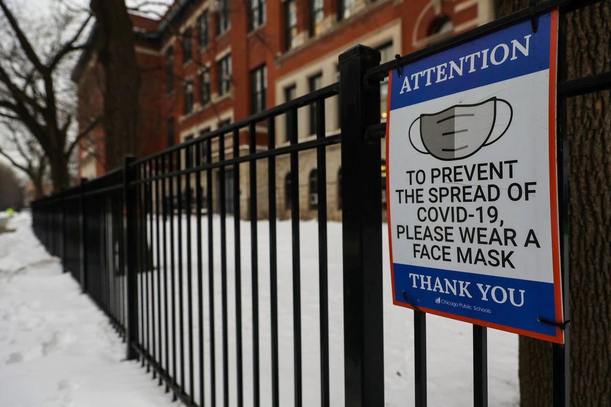 Pandemic endgame: As Illinois aims to ease masking
restrictions, experts weigh in on the right time to return to
normalcy 1 Pandemic endgame: As Illinois aims to ease masking
restrictions, experts weigh in on the right time to return to
normalcy 1