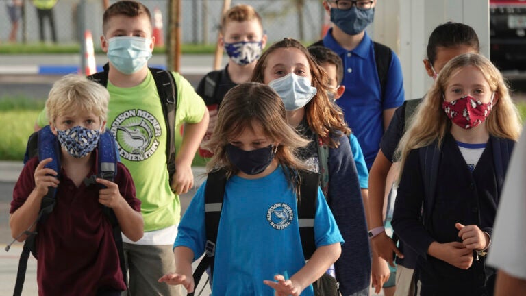 Here’s how people are reacting to Gov. Baker lifting the
school mask mandate 1