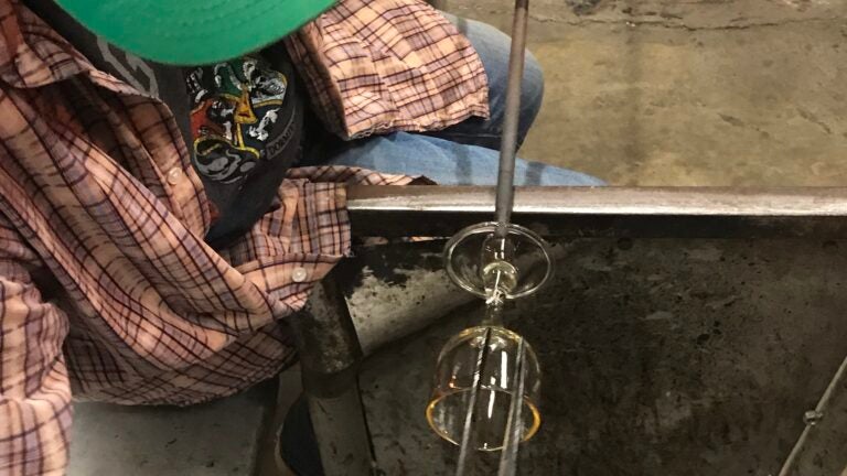Students ‘Blown Away’ by the art of glass flock to local
schools 1