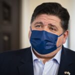 Masked messages? Pritzker says legislative panel’s
suspension of emergency rules doesn’t affect his school mask
mandate 16