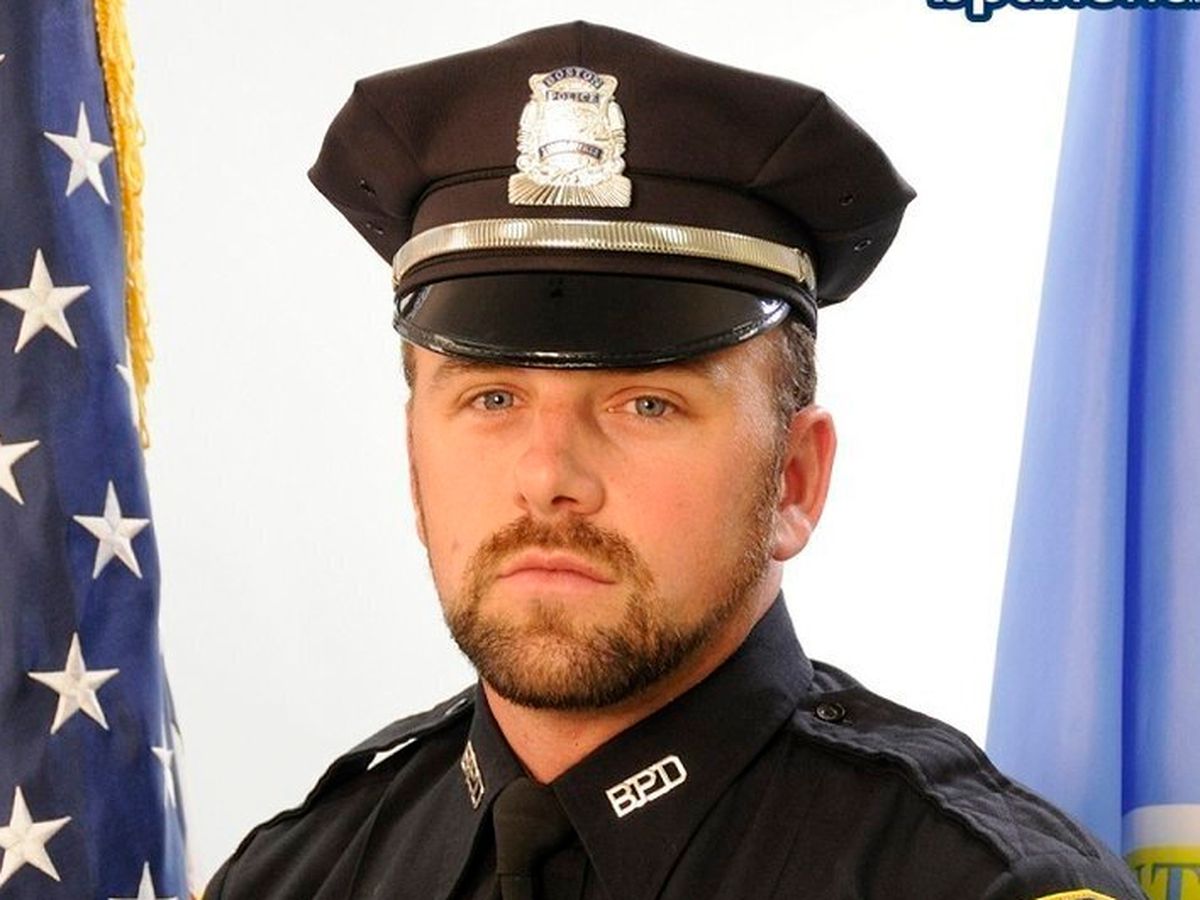 Girlfriend of Boston police officer found outside and
unresponsive amid winter storm pleads not guilty to manslaughter
charge 1 Girlfriend of Boston police officer found outside and
unresponsive amid winter storm pleads not guilty to manslaughter
charge 1