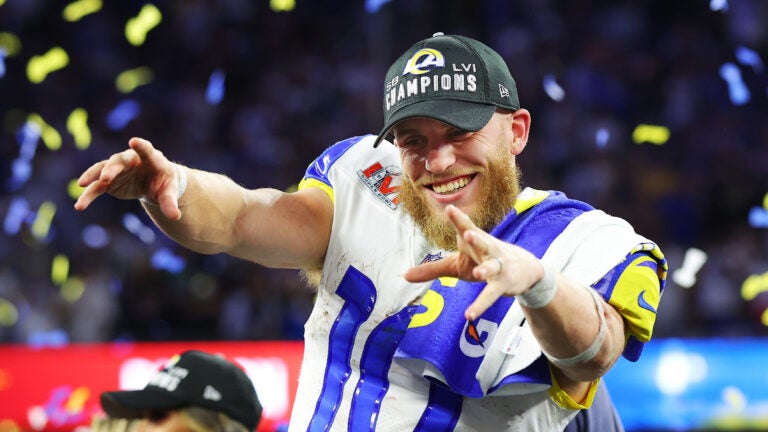 Cooper Kupp said he had a ‘vision’ after Super Bowl loss to
Patriots in 2019 of Rams eventually winning 1