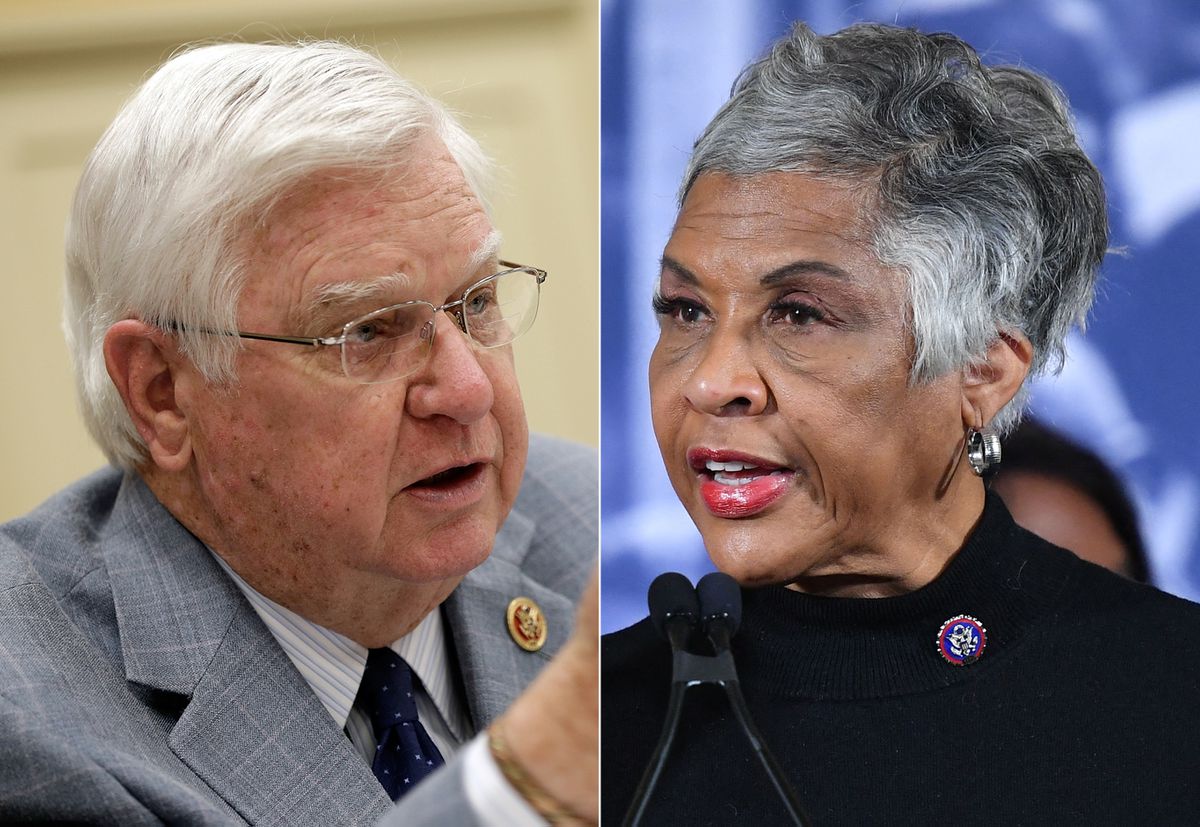 Kentucky congressman Hal Rogers told Ohio congresswoman
Joyce Beatty to ‘kiss my a--’ after being told to put on face
mask 1 Kentucky congressman Hal Rogers told Ohio congresswoman
Joyce Beatty to ‘kiss my a--’ after being told to put on face
mask 1