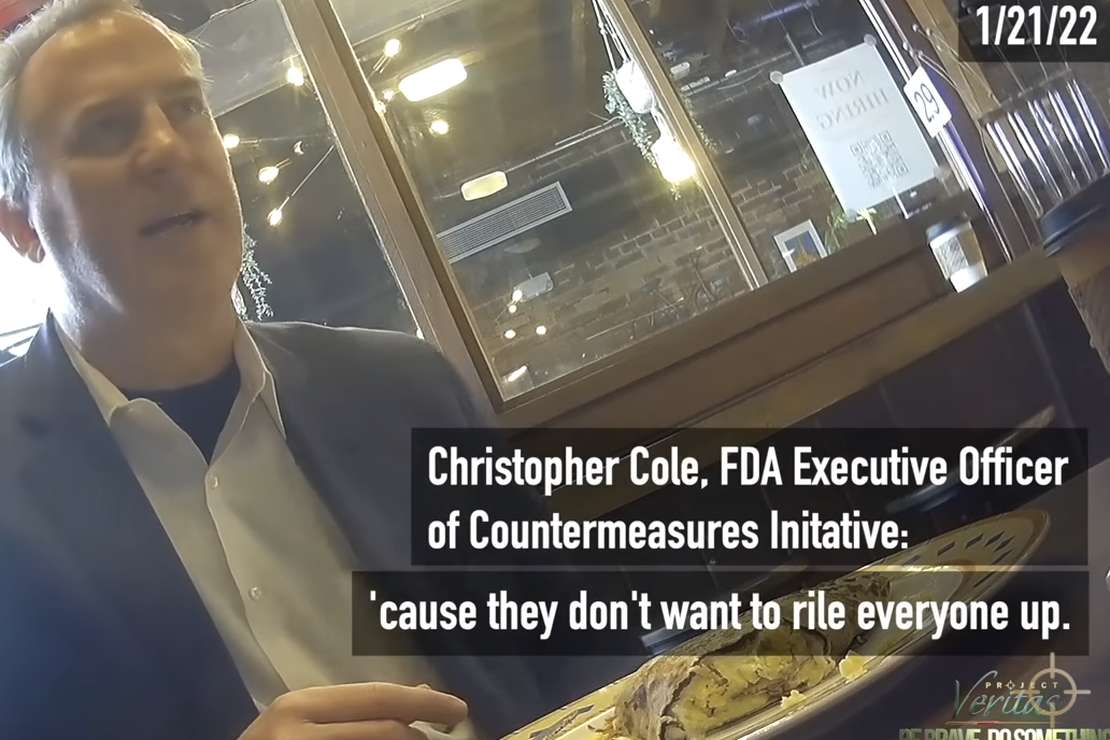 [WATCH] Undercover Video of FDA Executive Admitting COVID-19
Vax Has Lack of Safety Testing for Toddlers, Billions in Profit for
Big Pharma 1