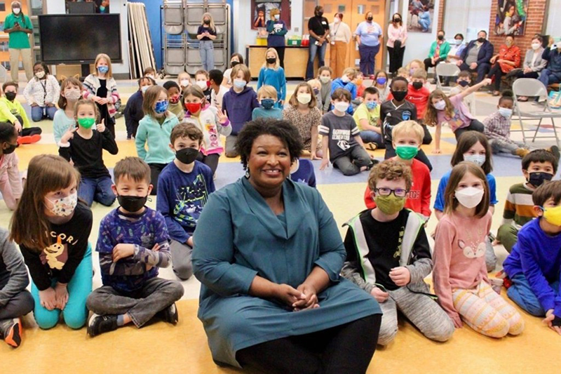 Trend Alert: Democrats Keep Flaunting Their Faces In Front
of Masked Children 1