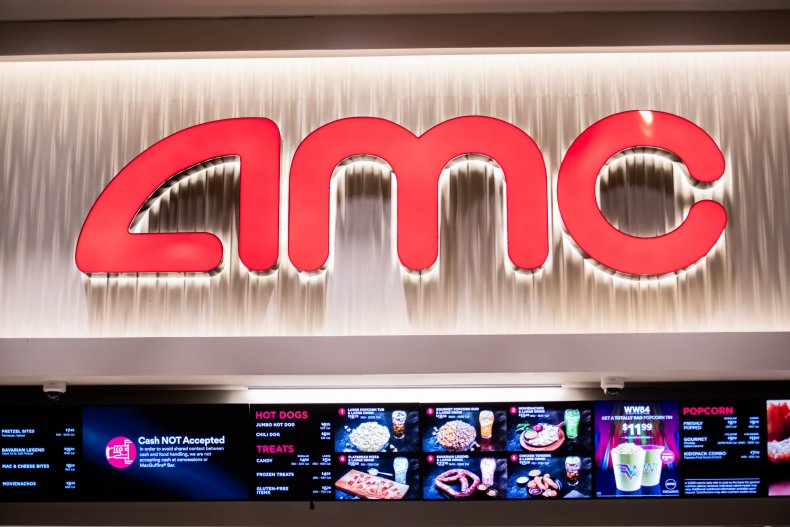 Anti-Vaccine Protesters Storm AMC Movie Theater, Stage a
'Sit-In' 1