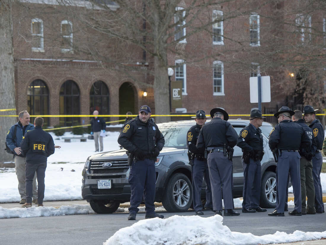 Man accused of killing officers at private college was a
former student, school says 1